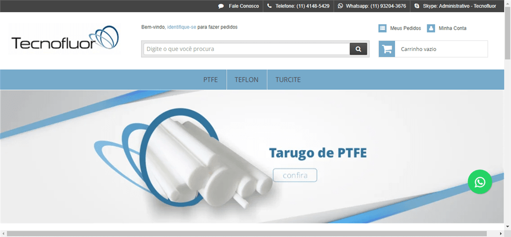 A loja Tecnofluor Comercio Ltda é confável? ✔️ Tudo sobre a Loja Tecnofluor Comercio Ltda!