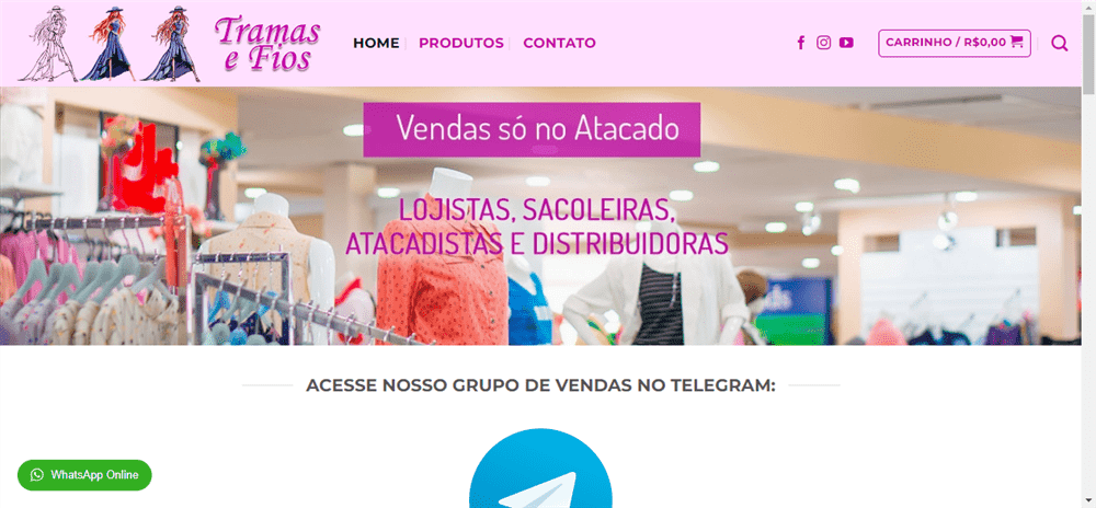 A loja Tramas e Fios Saldos e Ponta de Estoque de Roupas é confável? ✔️ Tudo sobre a Loja Tramas e Fios Saldos e Ponta de Estoque de Roupas!