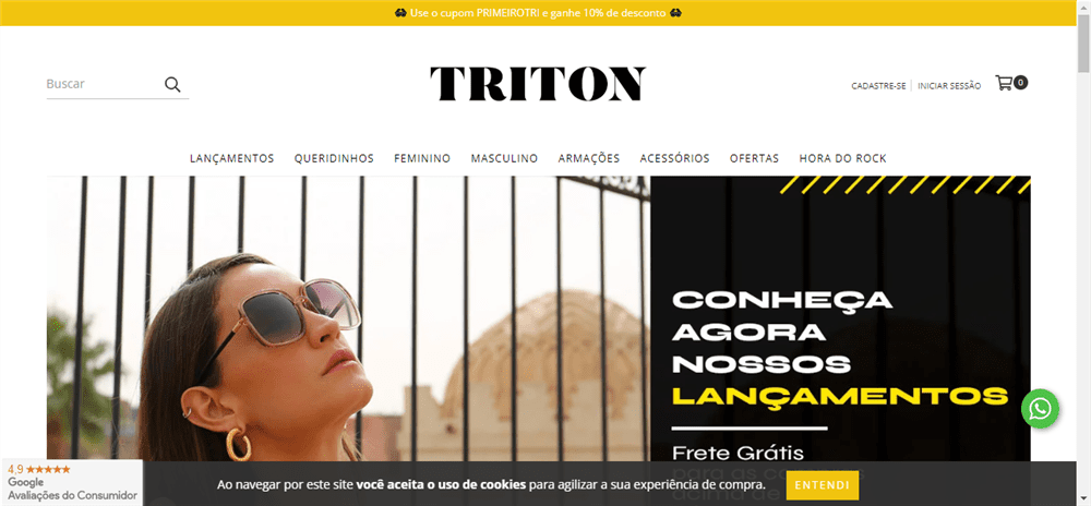 A loja Triton Eyewear é confável? ✔️ Tudo sobre a Loja Triton Eyewear!