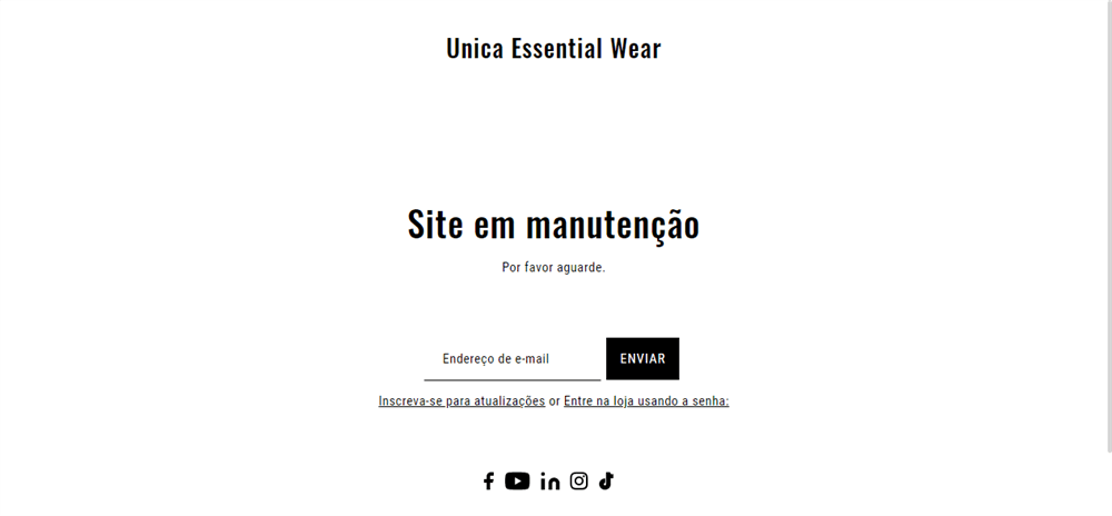 A loja UNICA ESSENTIAL WEAR – Unica Essential Wear é confável? ✔️ Tudo sobre a Loja UNICA ESSENTIAL WEAR – Unica Essential Wear!
