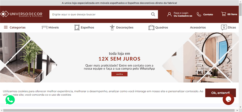 A loja Universo Decor Quadros e Espelhos é confável? ✔️ Tudo sobre a Loja Universo Decor Quadros e Espelhos!