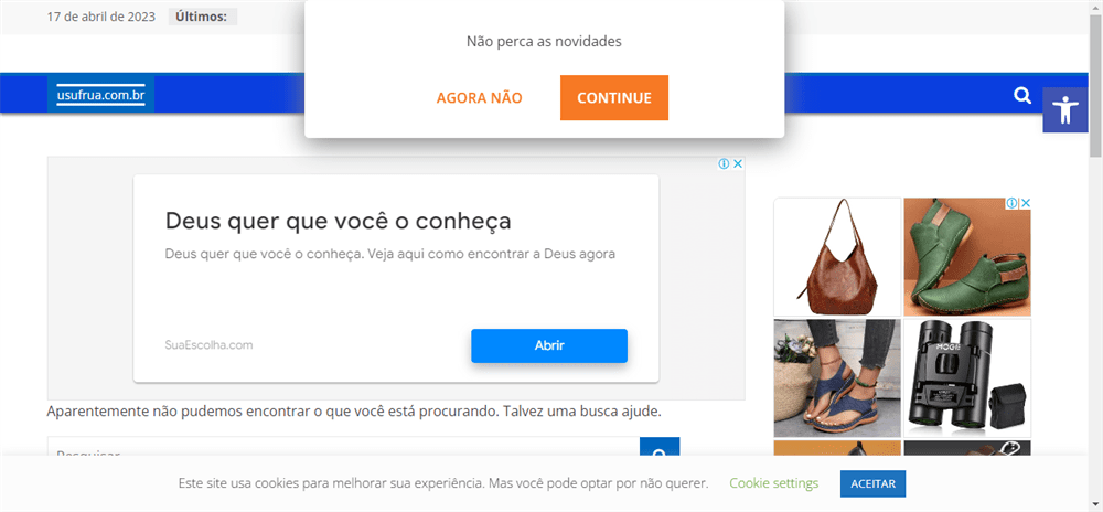 A loja Usufrua da Bíblia Sagrada de Deus com Versículos do Dia é confável? ✔️ Tudo sobre a Loja Usufrua da Bíblia Sagrada de Deus com Versículos do Dia!