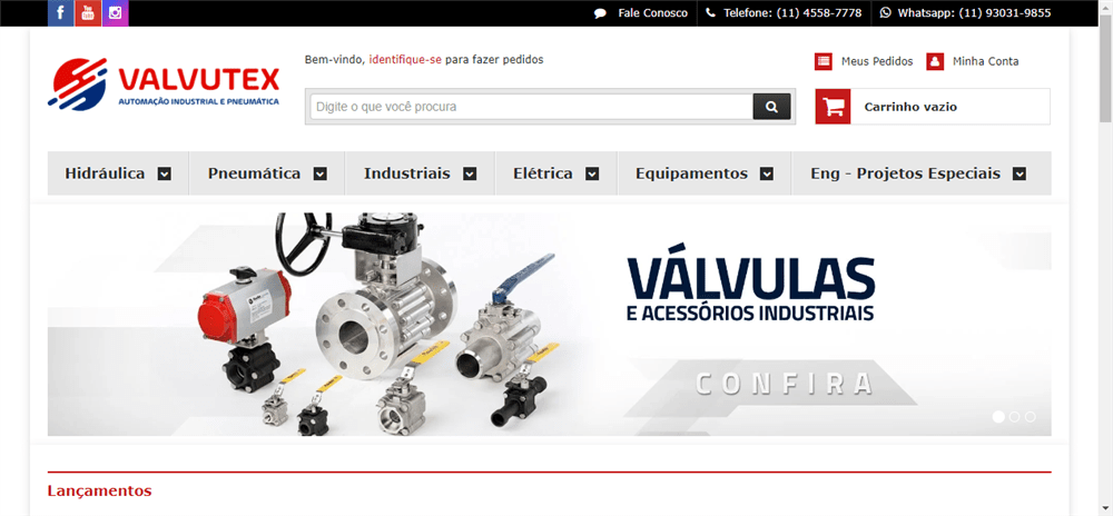 A loja Valvutex Automação Industrial e Pneumática Ltda é confável? ✔️ Tudo sobre a Loja Valvutex Automação Industrial e Pneumática Ltda!