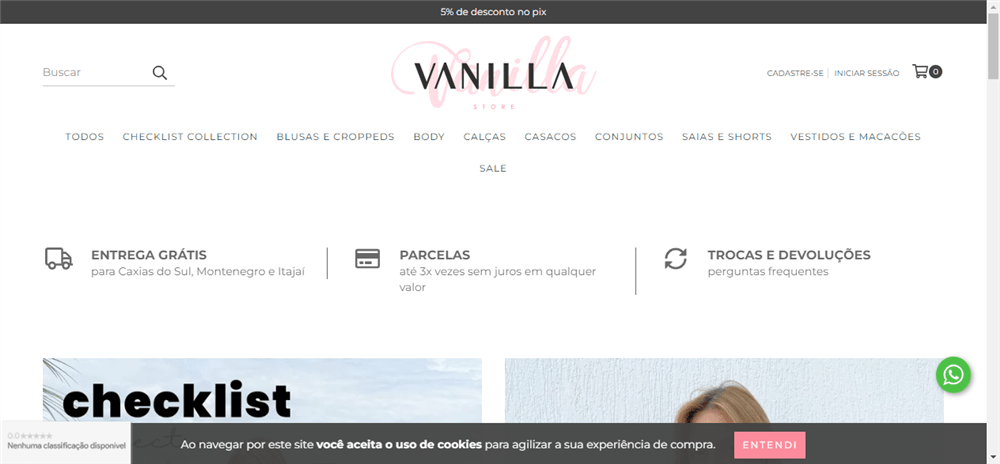 A loja Vanilla Store é confável? ✔️ Tudo sobre a Loja Vanilla Store!