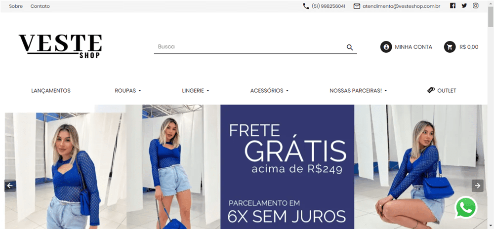 A loja Veste Shop Roupa Feminina Lupo é confável? ✔️ Tudo sobre a Loja Veste Shop Roupa Feminina Lupo!