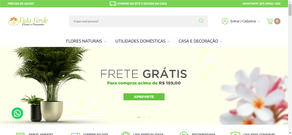 A loja Vida Verde Flores e Presentes é confável? ✔️ Tudo sobre a Loja Vida Verde Flores e Presentes!