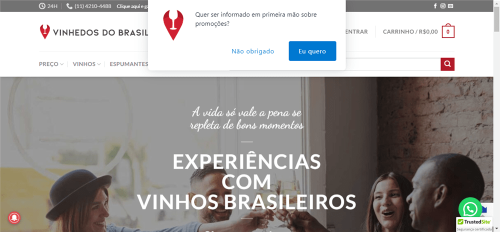 A loja Vinhedos do Brasil é confável? ✔️ Tudo sobre a Loja Vinhedos do Brasil!
