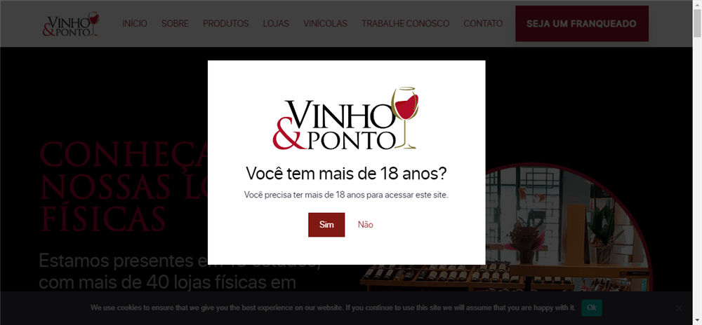 A loja Vinho & Ponto: Home é confável? ✔️ Tudo sobre a Loja Vinho & Ponto: Home!