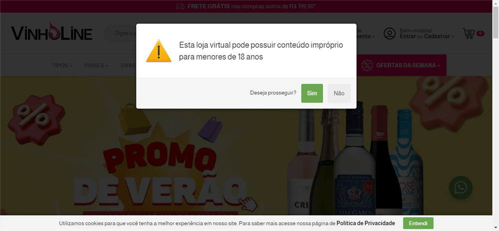 A loja Vinholine é confável? ✔️ Tudo sobre a Loja Vinholine!