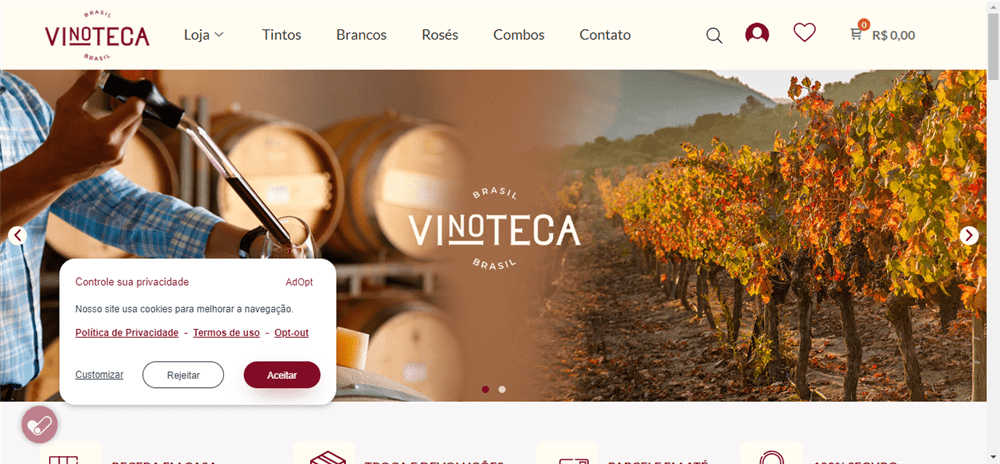 A loja Vinoteca Brasil – Vinhos é confável? ✔️ Tudo sobre a Loja Vinoteca Brasil – Vinhos!