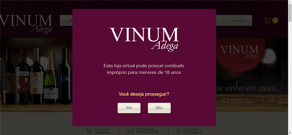 A loja Vinum.com.br é confável? ✔️ Tudo sobre a Loja Vinum.com.br!