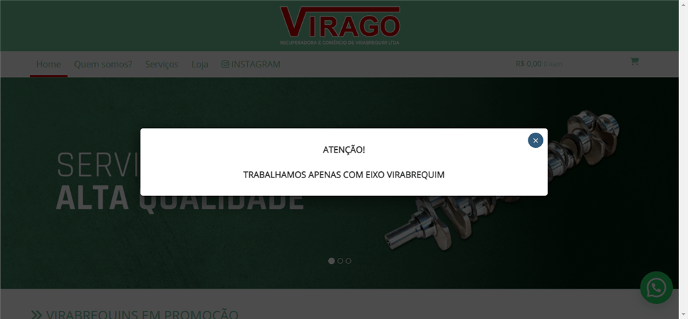 A loja Virago Virabrequins &#8211 é confável? ✔️ Tudo sobre a Loja Virago Virabrequins &#8211!