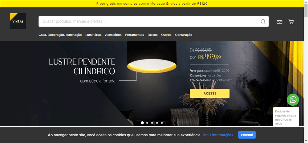 A loja Vivare Brasil Iluminação é confável? ✔️ Tudo sobre a Loja Vivare Brasil Iluminação!