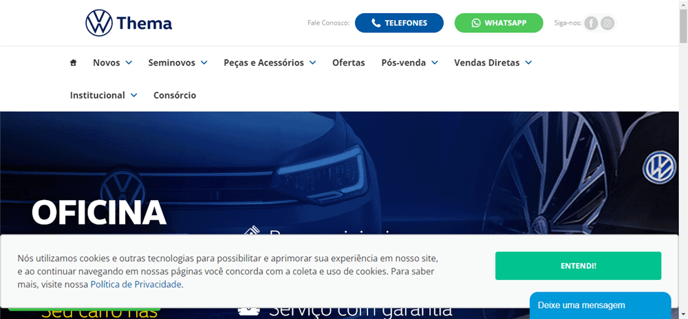 A loja Volkswagen é na Thema Veículos é confável? ✔️ Tudo sobre a Loja Volkswagen é na Thema Veículos!