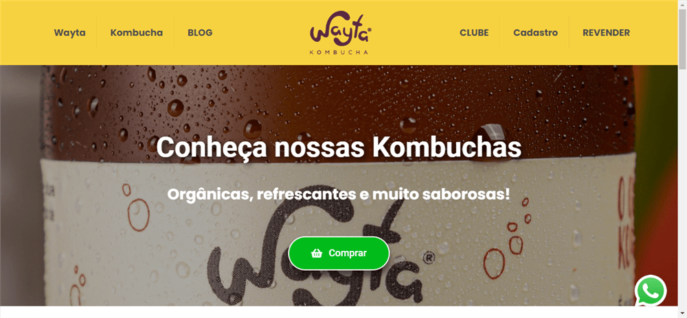 A loja Wayta Kombucha é confável? ✔️ Tudo sobre a Loja Wayta Kombucha!