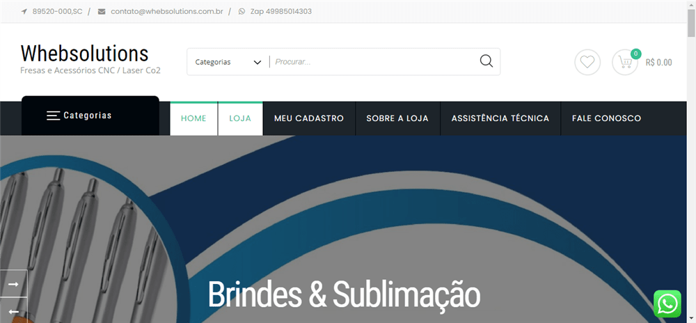 A loja Whebsolutions – Fresas e Acessórios CNC é confável? ✔️ Tudo sobre a Loja Whebsolutions – Fresas e Acessórios CNC !