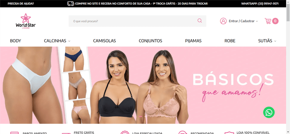 A loja Worldstar Lingerie é confável? ✔️ Tudo sobre a Loja Worldstar Lingerie!