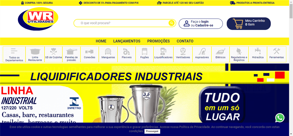 A loja WR Utilidades Dede 1998 Trabalhando com Conexões para Gás é confável? ✔️ Tudo sobre a Loja WR Utilidades Dede 1998 Trabalhando com Conexões para Gás!