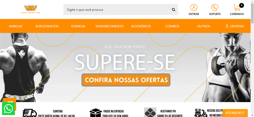 A loja Ww Curitiba Suplementos é confável? ✔️ Tudo sobre a Loja Ww Curitiba Suplementos!