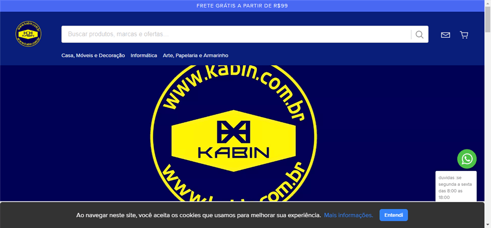 A loja Www.kabin.com.br é confável? ✔️ Tudo sobre a Loja Www.kabin.com.br!