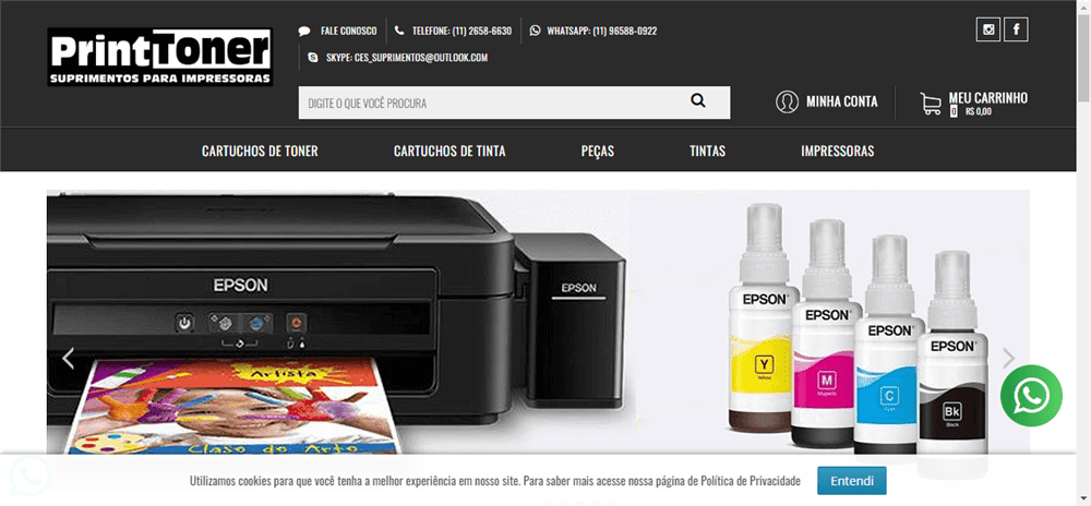 A loja Www.printtoner.com.br é confável? ✔️ Tudo sobre a Loja Www.printtoner.com.br!