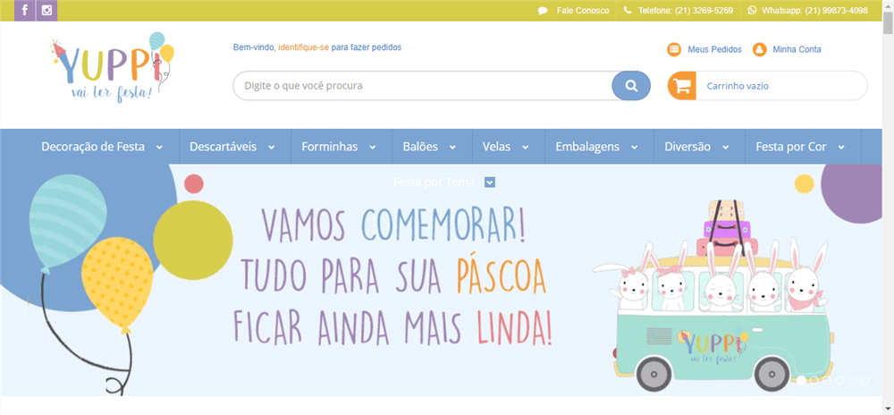 A loja Yuppi Vai Ter Festa! é confável? ✔️ Tudo sobre a Loja Yuppi Vai Ter Festa!!