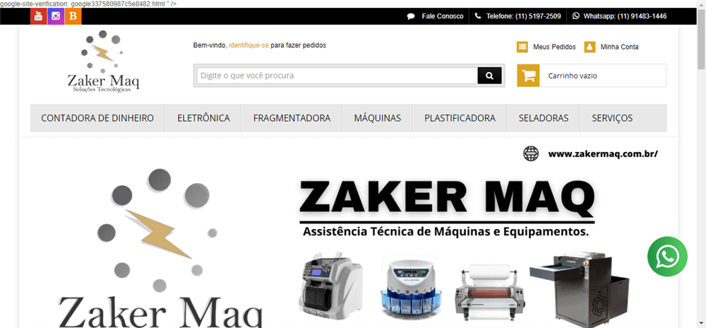 A loja Zaker Maq Assistência Técnica é confável? ✔️ Tudo sobre a Loja Zaker Maq Assistência Técnica!