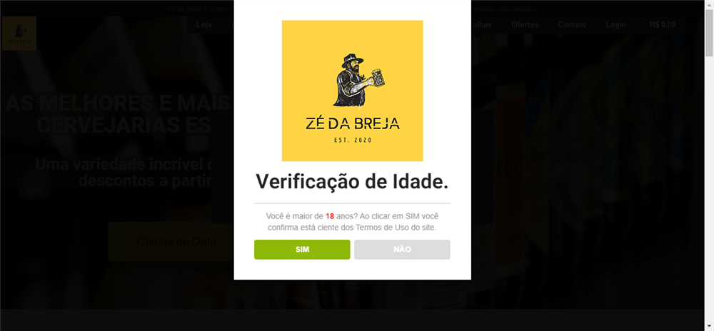 A loja Zé da Breja Ecommerce. é confável? ✔️ Tudo sobre a Loja Zé da Breja Ecommerce.!